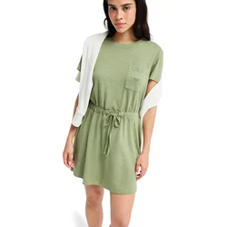Roxy SUNNY EXPEDITION SOLID, obleka, zelena ERJKD03546