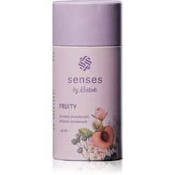 KVÍTOK trdni deodorant SENSES - Fruity, 42 ml