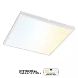 LED panel nadgradni 600x600 LPA-08-50S CCT