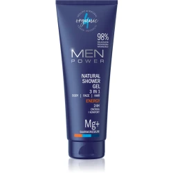 Prirodni gel za tuširanje za muškarce 3u1 Men Power 4organic 250ml