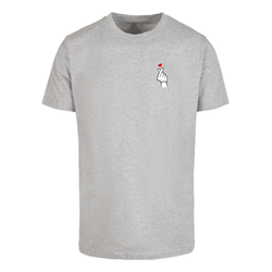 Mens T-shirt Love Sign Tee 2.0 grey