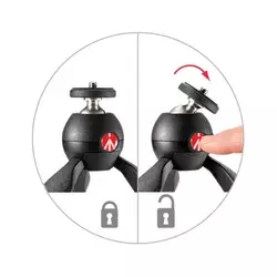 Manfrotto Pixi Mini II (črn)