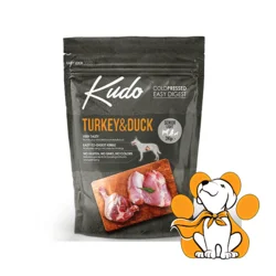 KUDO Turkey & Duck Senior/Light 3kg, Dehidrirana Hrana za Starije i Lakše Pse