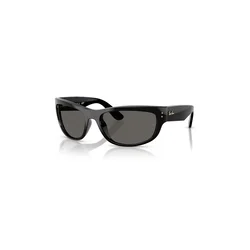 Ray Ban Naočare za sunce Blacked out Mega Balorama 0RB2289 6826J5 63, Crne