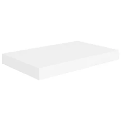 Plutajuća zidna polica bijela 40 x 23 x 3,8 cm MDF