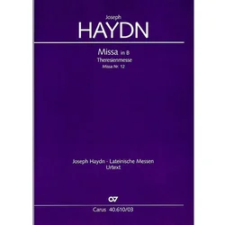 HAYDN:THERESIENMESSE VOCAL SCORE