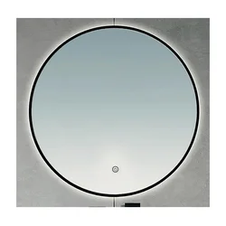 Brilagi - LED kupatilsko ogledalo VENA BLACK LED/32W/230V 100 cm IP44 CRI 90 prigušiva+CCT