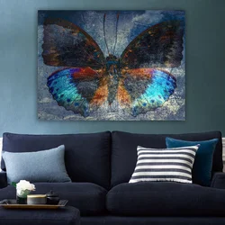 Wallity Dekorativna slika na platnu, 70x100cm, Šarena