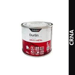 HELIOS Durlin emajl za drvo i metal 0.2 l crna