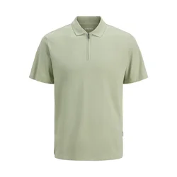 JJ Rebel by Jack & Jones polo majica Reeze sa rajsferšlusom za muškarce, svetlozelena, L