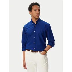 Polo Ralph Lauren Srajca 710805564513 Mornarsko modra Regular Fit