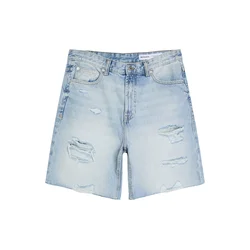 Bershka Kavbojke moder denim