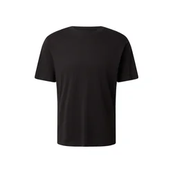 JACK & JONES Majica JJCALM  črna / bela