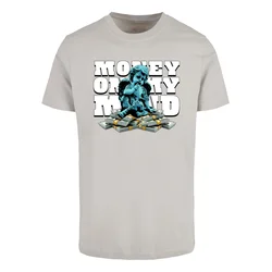 Mens T-shirt Money On My Mind light asphalt