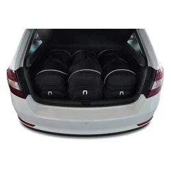 KJUST Komplet 3 kosov potovalnih torb SPORT za SKODA RAPID SPACEBACK 2012+