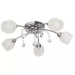 Rabalux Melissa plafonska lampa E14 5x max60W hrom Moderna rasveta