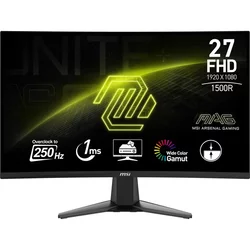 Monitor 27 MSI MAG 27C6X VA FHD 250Hz DP/2xHDMI Zakrivljen