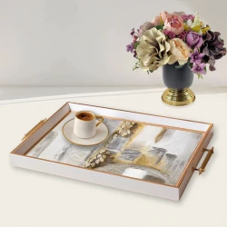 Aberto Design Poslužavnik TPB9944 50 x 29 x 3.5 cm, Šareni