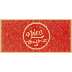 Nice Christmas - poklon bon (od recikliranog papira) - NiceChristmas! - poklon bon