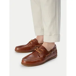 Clarks Nizki čevlji Charmouth Lace 26186434 Rjava