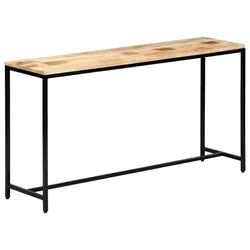 Konzolni stol od grubog masivnog drva manga 140 x 35 x 76 cm