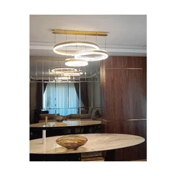 Opviq luster Pirilti 2732-3A-3, LED 130 W, žuti