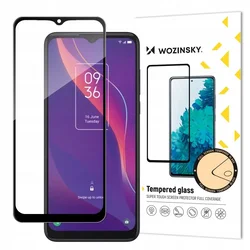 Wozinsky zaštitno kaljeno staklo za TCL 306 - Crna KP24253