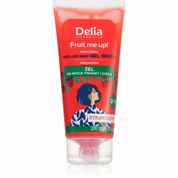 Gel Za Umivanje Lica I Tela - Jagoda 200 ml | Delia Cosmetics | Kozmo