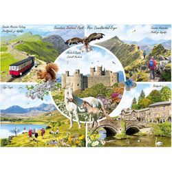 Gibsons - Puzzle Snowdonia - 1 000 kosov
