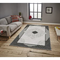 Conceptum Hypnose tepih Asr Crpt-148, pravougaoni, 100 x 180 cm, siva