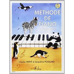 HERVE:METHODE DE PIANO,DEBUTANTS
