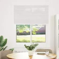 Plisirana roleta svijetlosiva 105x100 cm širina tkanine 104,4cm