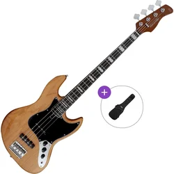 Sire Marcus Miller V5R Alder-4 Basic SET Natural Električna bas kitara