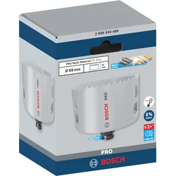 Žaga za izrezovanje lukenj PRO Multi Material PC Plus, 89 mm