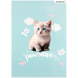 STARPAK Mapa z elastiko A4 Kitty 1 kos.