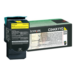 Lexmark C544, X544 Yellow Extra High Yield Return Programme toner Cartridge (4K)