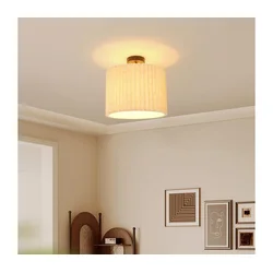 Brilagi - Plafonska lampa NORDIC WAVE 1xE27/15W/230V O 32 cm lan/crna