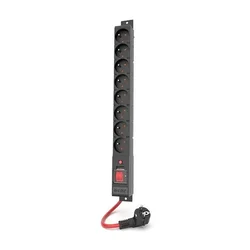 Napajalni trak 8x 230V, 16A, 3m