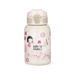 PETITE&MARS Termo bočica sa slamkom 350 ml, Twinkling Fairy 12m+
