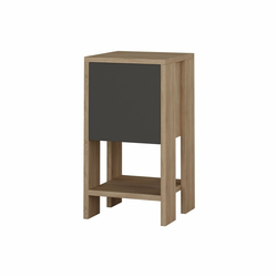 HANAH HOME Ema Oak Anthracite