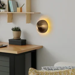 Opviq Zidna lampa, Zlatna