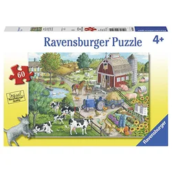 Ravensburger puzzle (slagalice) 60pcs - Na farmi RA09640