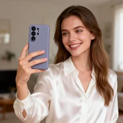 Tech-protect Pametni ovitek denarnica za Samsung Galaxy S26 Ultra – vijoličen