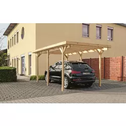 Drvena nadstrešnica za auto Carport (502x300x224cm)