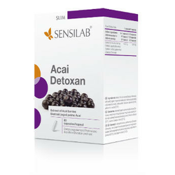 SENSILAB kapsule Acai Detoxan 1+2 GRATIS