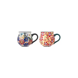 Komplet skodelic Bloomingville Florist 350 ml 2-pack