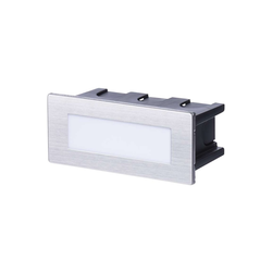 Spoljašnje orijentaciono ugradno LED svetlo (sa ugrađenom LED, 1,5 W, 4000 K, IP65)