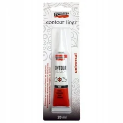 Črtalo za ustnice Pentart 20 ml rdeče