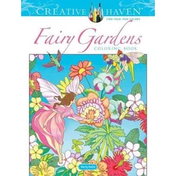 Creative Haven Fairy Gardens Coloring Book