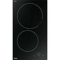 Amica PI3510U hob Ugradna ploča 2 pozicije za kuvanje, Senzorska kontrola, Crna